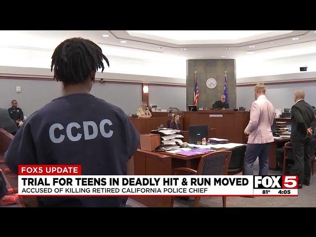 Trial date moved for teen in deadly bicyclist hit and run