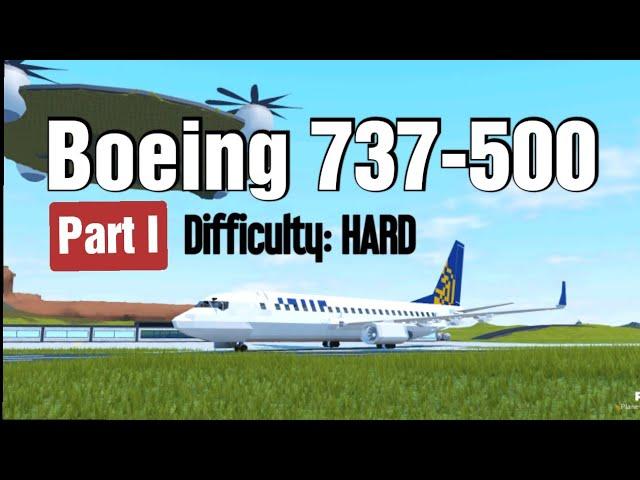 How to build a Boeing 737-500 Part I |  plane crazy roblox