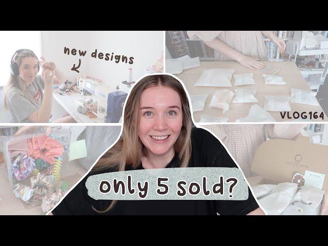 only 5 sold?! (but im happy about it) making and packing advent calendars studio VLOG164