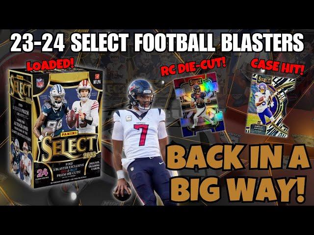 MASSIVE BIG BOY PULLS! NEW PRODUCT REVIEW: 2023-24 Panini Select Football Blaster Box