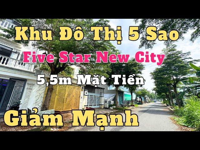 Giảm Mạnh Nhà Khu Đô Thị 5 Sao Five Star New City Bình Chánh 6m mặt tiền tặng full nội thất cao cấp