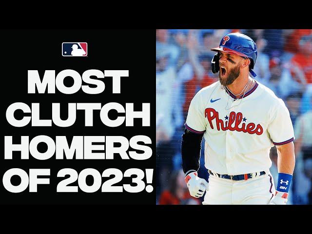 The most EPIC homers of the 2023 season!