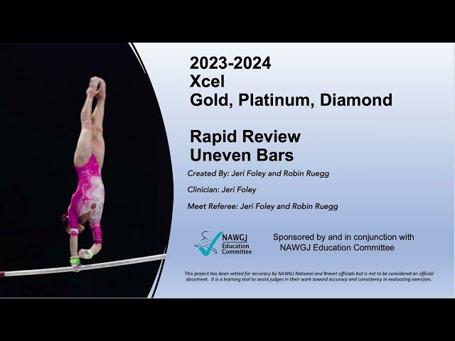 XCEL Bars Rapid Review:  Gold, Platinum, Diamond Divisions