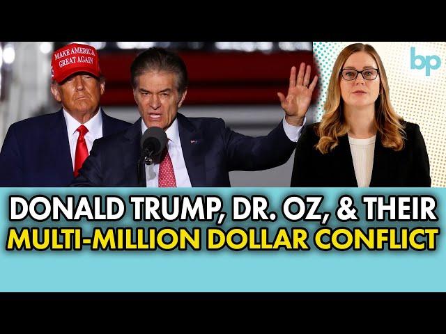 DISASTER: Multi-Million Dollar Conflict of Interest HANGS OVER DR. OZ'S HEAD!