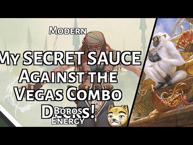 My SECRET SAUCE Against the Vegas Combo Decks! | Boros Energy | Modern | MTGO