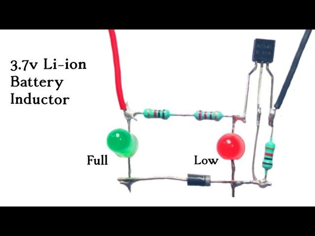 3.7v Lithium and Li-ion Battery Full & Low Level Indicator