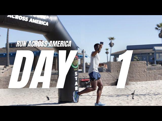 running across america day 1 | episode 1 - the run across america begins