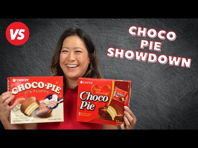 Choco Pie Korean SNACK Showdown Review | Orion vs Lotte