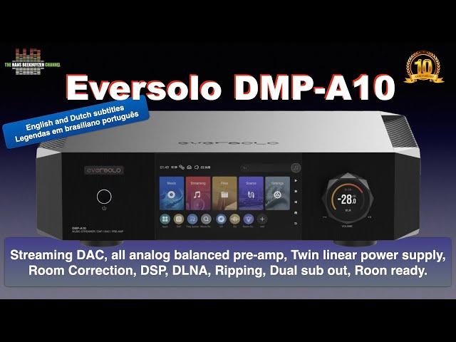 Eversolo DMP-A10 streaming DAC and pre-amp