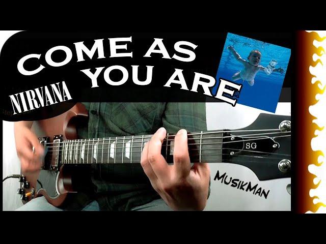 COME AS YOU ARE  - Nirvana / GUITAR Cover / MusikMan N°155