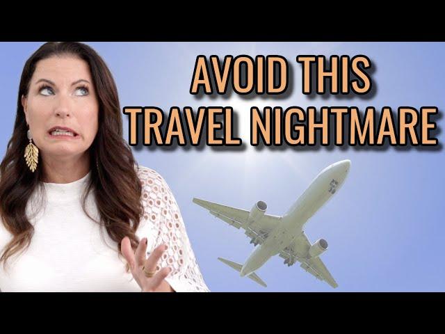 DON'T LET THIS RUIN YOUR TRIP! | *Tips for short connecting flights*