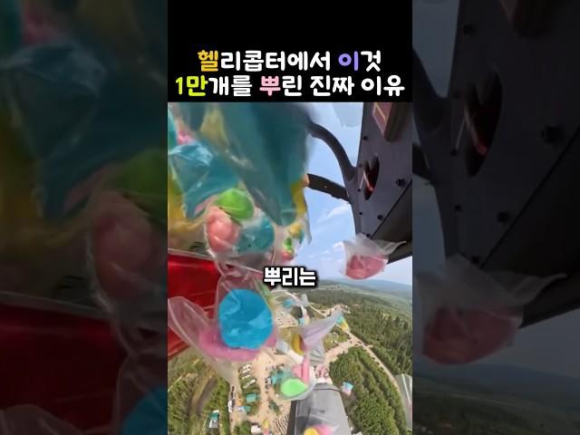 헬리콥터에서 1만개를 뿌린 진짜 이유  #알래스카 #작은마을 #숨겨진이야기 #지역축제 #반전