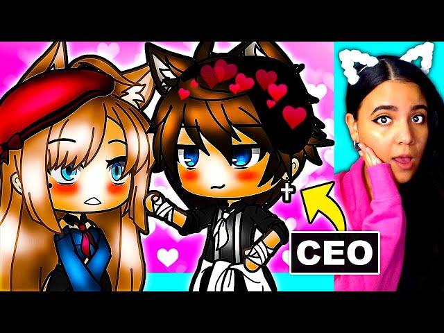 The CEO Fell In Love With Me?!  Gacha Life Mini Movie Love Story Reaction