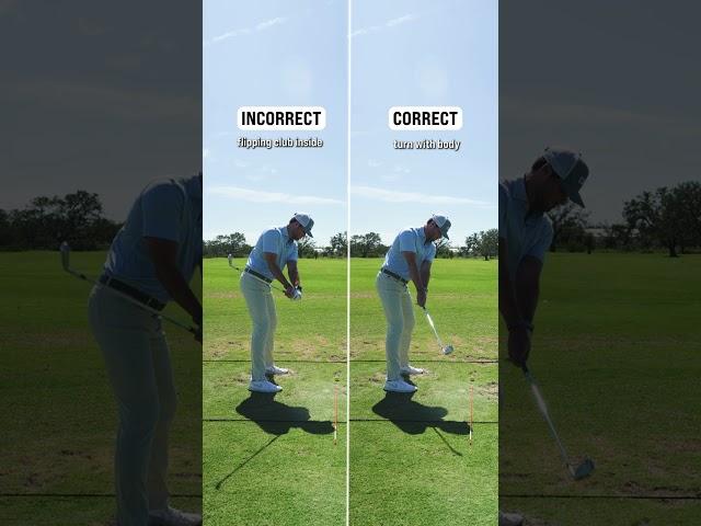 Hit Straighter Shot With This Easy Drill!