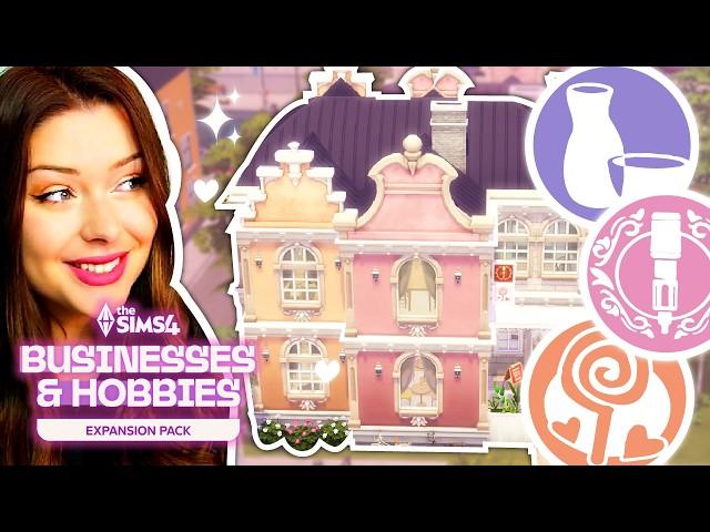 Building With The Sims 4 Businesses & Hobbies Expansion Pack