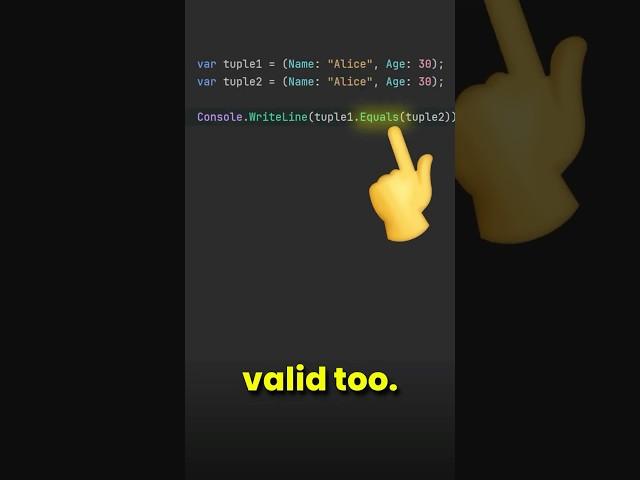 Tuples are weird in C#
