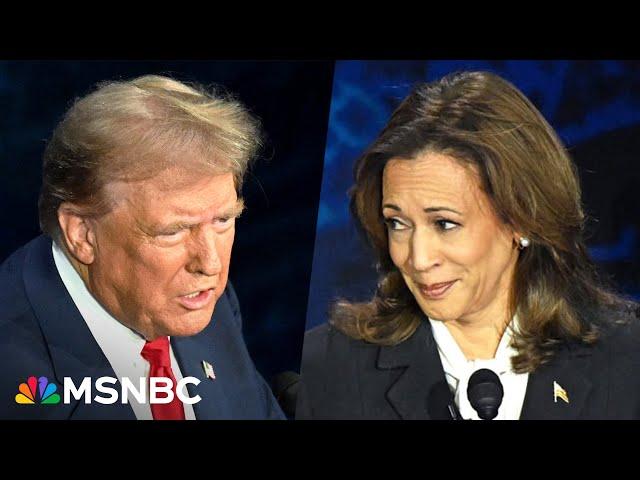 Watch the first Trump-Harris presidential debate in 3 minutes