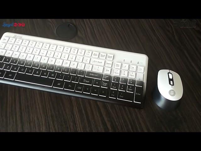 5STAR MKW200 WIRELESS KEYBOARD + MOUSE BLACK