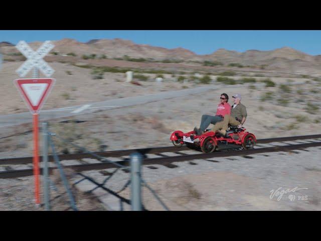 Outdoor Nevada S3 Ep7 Clip | Railroad Bike Ride