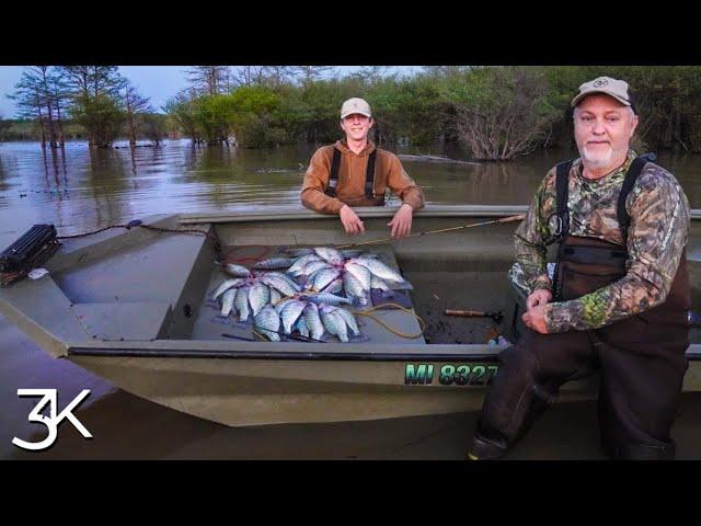 AS SHALLOW AS THEY GET | WADING FOR MISSISSIPPI CRAPPIE