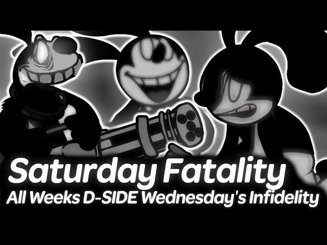 Saturday Fatality - D-Sides Wednesday's Infidelity Full Weeks New Mechanics | Friday Night Funkin'