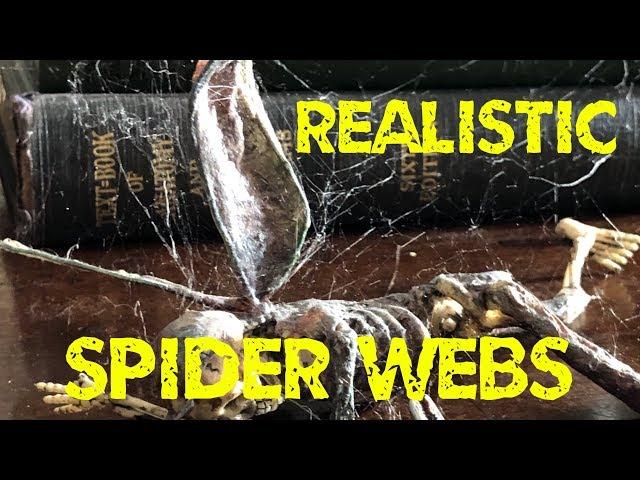 DIY Spider Webs - Web Shooter Tutorial