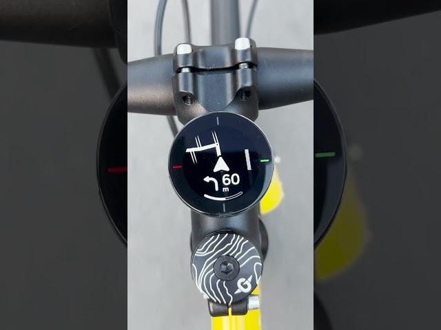 Find me a simpler and better looking cycling navigation device, ill wait...