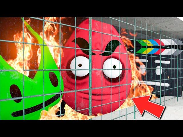 BURNING NEW BFDI 3D SANIC CLONES MEMES IN LAVA in Garry's Mod!