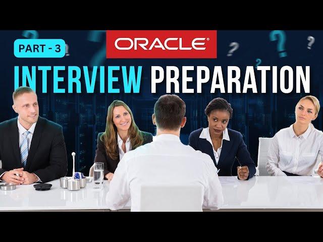 Oracle interview question and answer | Off campus interview | Insuretech Skills |  PART - 3
