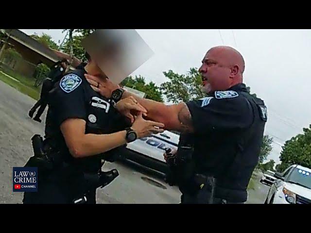 Bodycam Shows Florida Police Sergeant Grabbing Female Officer By the Throat