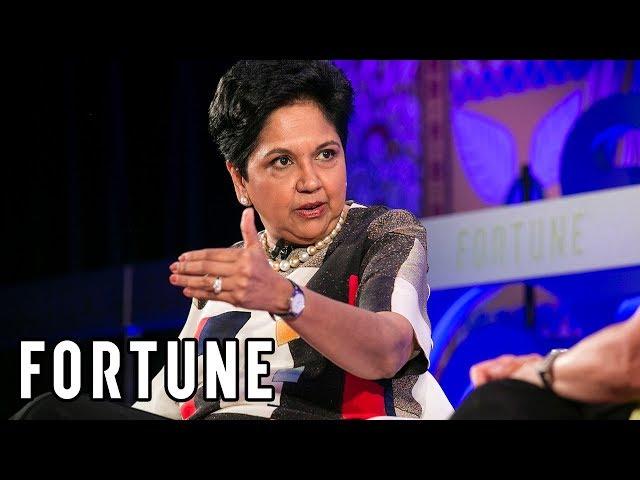 Indra Nooyi On Being One Of The Longest-Serving Female CEOs