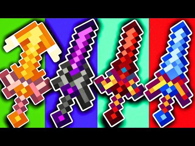 Comparing all 4 Necron's blades in Hypixel Skyblock!