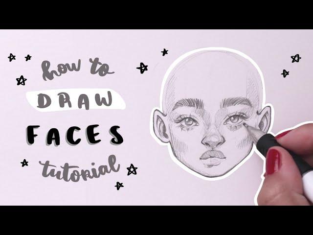 How I Draw Faces | Updated Tutorial