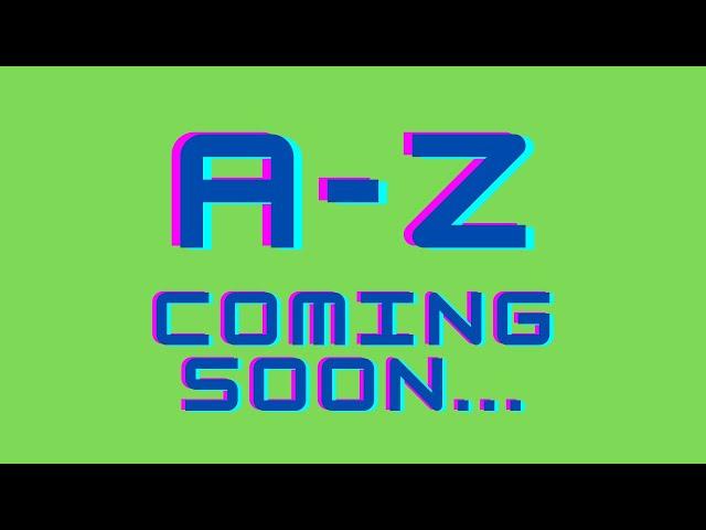 A-z countdown