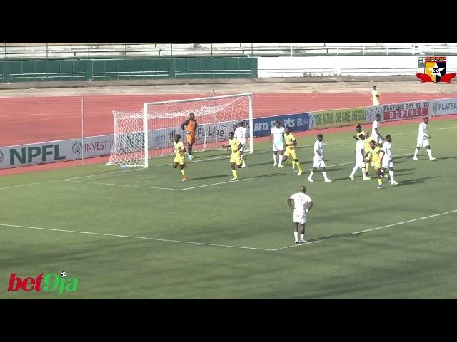 NPFL25 PLATEAU UNITED VS REMO STARS