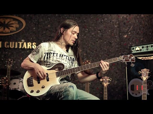 Universum Guitars: Amazing Elena Epsilon Bass demonstration and comparison of models