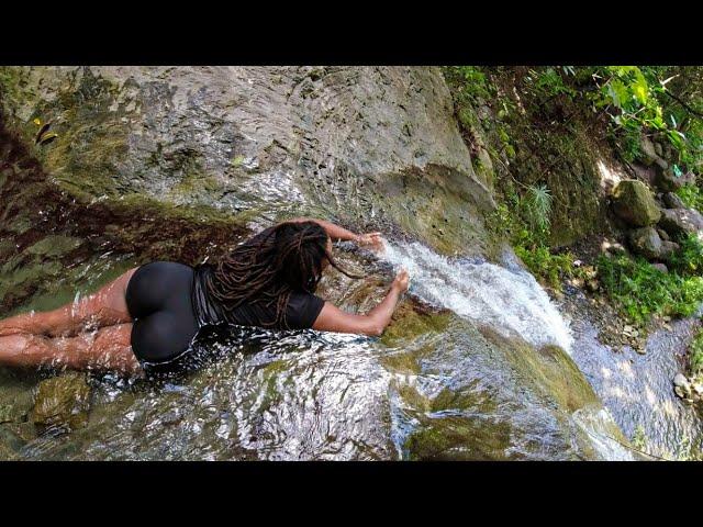 MASSIVE WATERFALLS IN KINGSTON JAMAICA