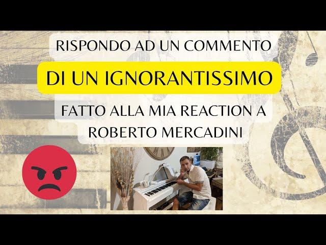 Rispondo ad un ignorantissimo "musicista"