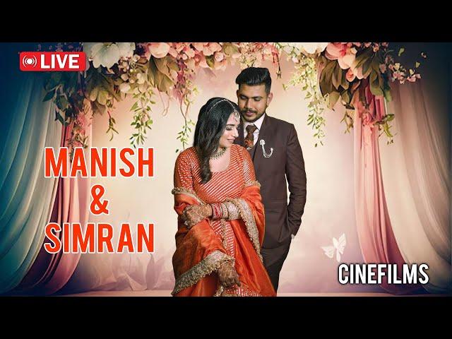 Live - Wedding Ceremony of Manish & Simran on 19 Feb 24 | Cine films