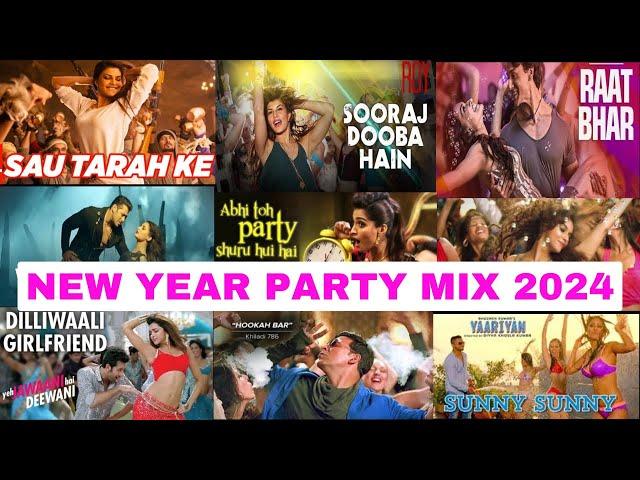 NEW YEAR BOLLYWOOD  PARTY MIX MASHUP 2024 | #3 | NON STOP BOLLYWOOD DANCE PARTY MIX 2024