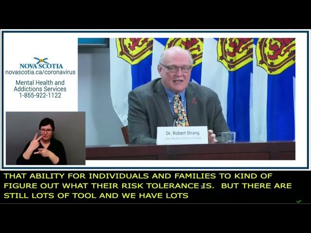 Pat Healey from The Laker News on the NS COVID-19 Update (02-23-2022)