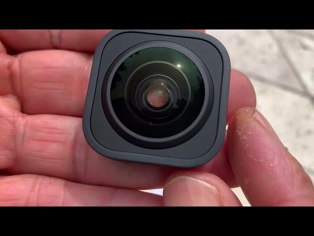 GoPro Max Lens Mod for GoPro HERO9 Black ultra-wide 155˚ FOV Digital Lens Model: ADWAL-001