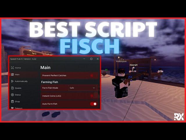 [] Fisch Script /Hack | AUTO FARM FISH, ANTI BAN , TURBO SHAKE, MORE AUTO FRAM TREASURE [Fisch]