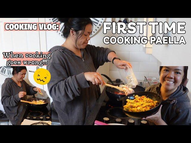 Cooking Paella I British Filipina Couple