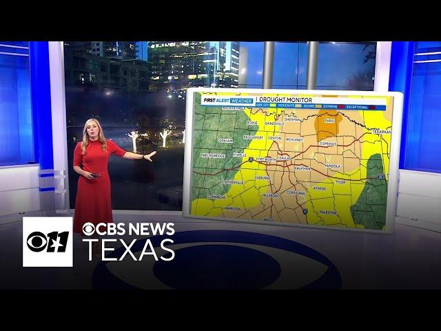 Isolated strong storms and widespread showers head for North Texas