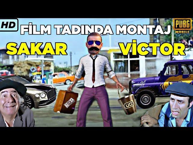 SAKAR VİCTOR  FİLM TADINDA MONTAJ ( GÜLMEMEK İMKANSIZ ) PUBG MOBİLE KOMİK MONTAJ