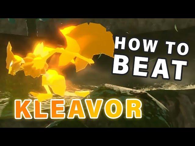 How to Beat NOBLE Kleavor Boss | Lord of the Woods ► Pokemon Legends Arceus