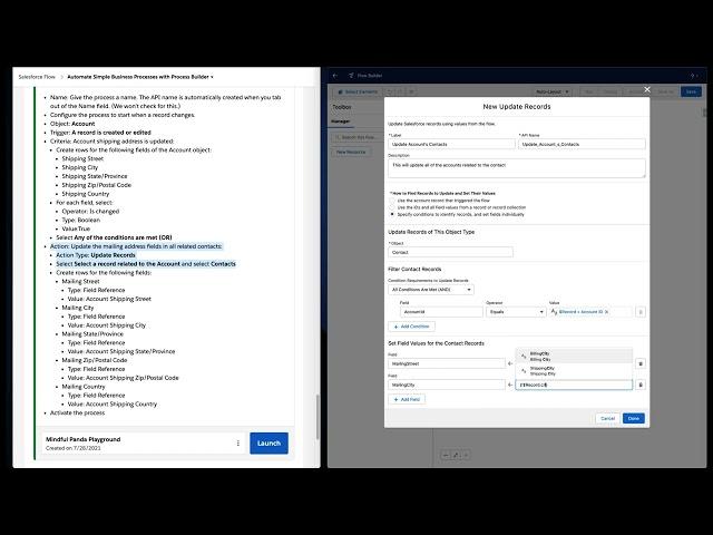 Trailhead Process Builder Module Converted to a Record Triggered Flow