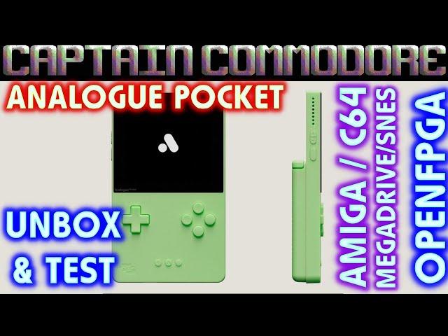 EP78 ANALOGUE POCKET - OPENFPGA based handheld console / AMIGA / C64 / SNES / MD / GB / GBA