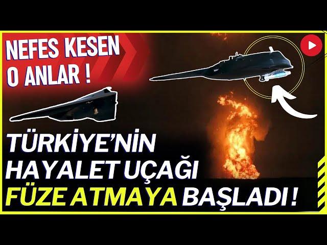 TÜRKİYE'NİN HAYALET UÇAĞI FÜZE ATMAYA BAŞLADI ! - SAVUNMA SANAYİ